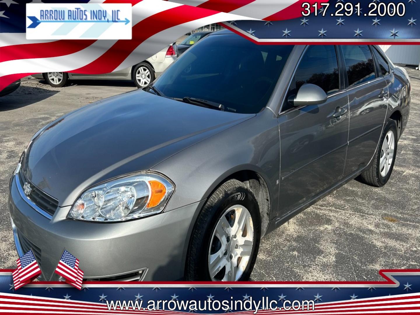 2006 GRAY /GRAY Chevrolet Impala LS (2G1WB55K169) , located at 2710A Westlane Rd., Indianapolis, IN, 46268, (317) 291-2000, 39.885670, -86.208160 - Photo#0